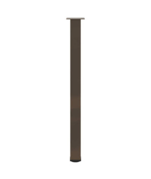 Picioare de masă de bar, 4 buc., oțel natural, 110-112 cm - WOODBB2444
