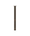 Picioare de masă de bar, 4 buc., oțel natural, 110-112 cm - WOODBB2444