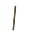 Picioare masă consolă, 4 buc., oțel natural, 72 cm - WOODBB2445