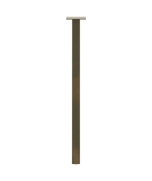 Picioare masă consolă, 4 buc., oțel natural, 72 cm - WOODBB2445