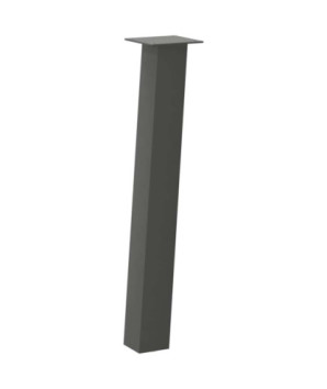 Picioare masă consolă, antracit, 4 buc., 72 cm, oțel - WOODBB2448