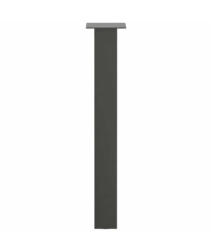 Picioare masă consolă, antracit, 4 buc., 72 cm, oțel - WOODBB2448
