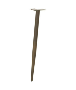 Picioare de masă consolă formă conică, 4 buc., oțel natural, 72-73 cm - WOODBB2450