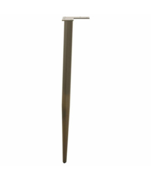 Picioare de masă consolă formă conică, 4 buc., oțel natural, 72-73 cm - WOODBB2450