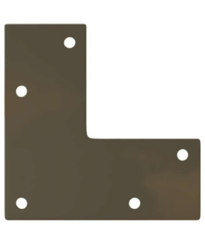 Picioare de masă consolă formă conică, 4 buc., oțel natural, 72-73 cm - WOODBB2450