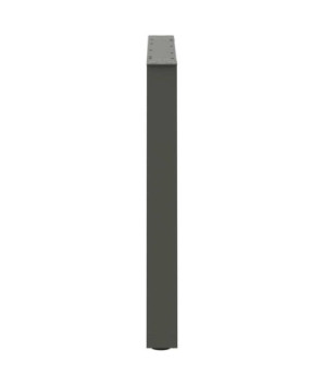 Picioare de masă în formă de V, 2 buc., antracit, 70x(72-73,3) cm, oțel - WOODBB2452