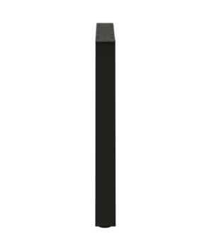 Picioare de masă în formă de V, 2 buc., negru, 80x(72-73,3) cm, oțel - WOODBB2454