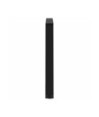 Picioare de masă în formă de V, 2 buc., negru, 90x(72-73,3) cm, oțel - WOODBB2457