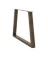 Picioare de masă în formă de V, 2 buc., oțel natural, 90 x (72-73,3) cm - WOODBB2459