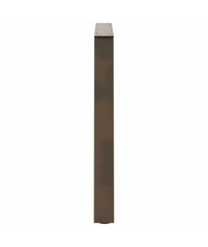 Picioare de masă în formă de V, 2 buc., oțel natural, 90 x (72-73,3) cm - WOODBB2459