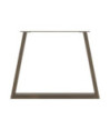 Picioare de masă în formă de V, 2 buc., oțel natural, 100 x (72-73,3) cm - WOODBB2461 Picioare de masă în formă de V, 2 buc., oțel natural, 100 x (72-73,3) cm - WOODBB2461