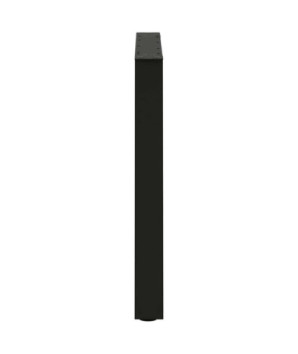 Picioare de masă în formă de V, 3 buc., negru, 70x (72-73,3) cm, oțel - WOODBB2462