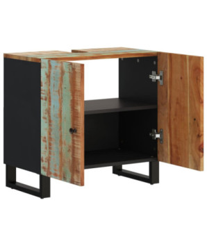 Dulap de chiuvetă 62x33x58 cm lemn reciclat&lemn compozit - WOODBB270