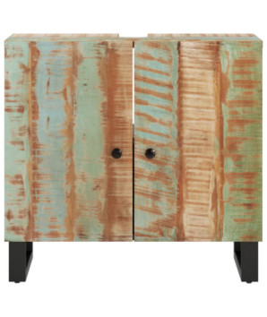 Dulap de chiuvetă 62x33x58 cm lemn reciclat&lemn compozit - WOODBB270