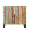 Dulap de chiuvetă 62x33x58 cm lemn reciclat&lemn compozit - WOODBB270 Dulap de chiuvetă 62x33x58 cm lemn reciclat&lemn compozit - WOODBB270