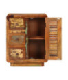 Servantă cu 3 uși, 55x30x70 cm, lemn reciclat - WOODBB271 Servantă cu 3 uși, 55x30x70 cm, lemn reciclat - WOODBB271