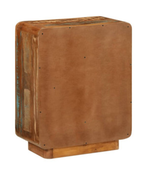 Servantă cu 3 uși, 55x30x70 cm, lemn reciclat - WOODBB271