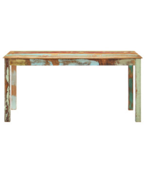 Masă de bucătărie, 160 x 80 x 76 cm, lemn reciclat - WOODBB275