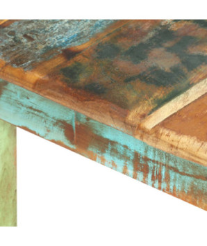Masă de bucătărie, 160 x 80 x 76 cm, lemn reciclat - WOODBB275