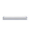 Saltea din spumă cu memorie, alb, 70x200x17 cm, moale - WOODBB2605