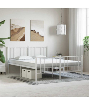 Saltea din spumă, alb, 200x220 cm, 7 zone, duritate 20 ILD - WOODBB2606