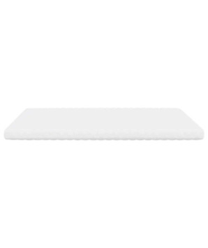 Saltea din spumă, alb, 200x220 cm, 7 zone, duritate 20 ILD - WOODBB2606
