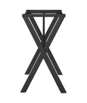 Picioare masă de sufragerie X-Frame 80x40x73 cm Oţel, cu aspect industrial - WOODBB2639