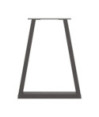 Picioare de masă în formă de V, 2 buc., antracit, 50x(72-73,3) cm, oțel - WOODBB2641 Picioare de masă în formă de V, 2 buc., antracit, 50x(72-73,3) cm, oțel - WOODBB2641
