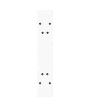 Picioare de masă în formă de V, 2 buc., alb, 60x(72-73,3) cm, oțel - WOODBB2642