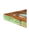Masă de bucătărie, 160 x 80 x 75 cm, lemn reciclat, cu aspect industrial - WOODBB280