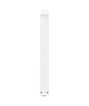 Picioare de masă în formă de V, 2 buc., alb, 70x(72-73,3) cm, oțel - WOODBB2643