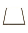 Picioare de masă în formă de V, 3 buc., oțel natural, 90 x (72-73,3) cm - WOODBB2667