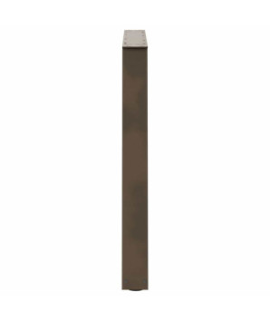 Picioare de masă în formă de V, 3 buc., oțel natural, 90 x (72-73,3) cm - WOODBB2667