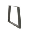 Picioare de masă în formă de V, 3 buc., antracit, 100x(72-73,3) cm, oțel - WOODBB2669