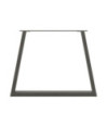 Picioare de masă în formă de V, 3 buc., antracit, 100x(72-73,3) cm, oțel - WOODBB2669