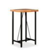 Set de bar, 3 piese, lemn masiv de acacia și lemn reciclat, cu aspect industrial - WOODBB283 Set de bar, 3 piese, lemn masiv de acacia și lemn reciclat, cu aspect industrial - WOODBB283