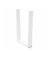 Picioare de masă în formă de V, 2 buc., alb, 60 x (72-73,3) cm, oțel - WOODBB2672 Picioare de masă în formă de V, 2 buc., alb, 60 x (72-73,3) cm, oțel - WOODBB2672