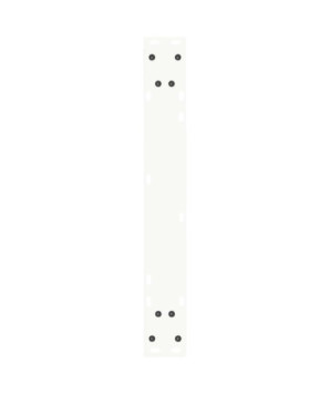 Picioare de masă în formă de V, 2 buc., alb, 60 x (72-73,3) cm, oțel - WOODBB2672