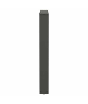 Picioare de masă în formă de V, 2 buc., antracit, 60x(72-73,3) cm, oțel - WOODBB2673