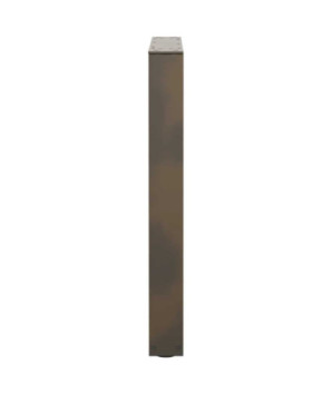 Picioare de masă în formă de V, 2 buc., oțel natural, 60 x (72-73,3) cm - WOODBB2674