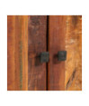 Servantă, 140 x 35 x 76 cm, lemn reciclat, cu aspect antichizat - WOODBB285