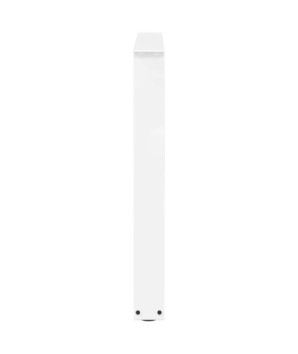 Picioare de masă în formă de V, 2 buc., alb, 80x(72-73,3) cm, oțel - WOODBB2698