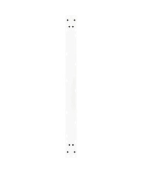 Picioare de masă în formă de V, 2 buc., alb, 100 x (72-73,3) cm, oțel - WOODBB2704