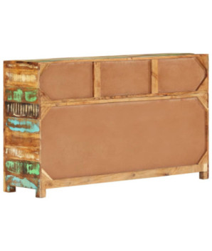 Servantă, 110x30x65 cm, lemn reciclat, cu aspect rustic - WOODBB286