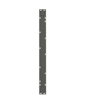 Picioare de masă în formă de V, 2 buc., antracit, 100x(72-73,3) cm, oțel - WOODBB2705