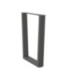 Picioare de masă în formă de V, 3 buc., antracit, 70x(72-73,3) cm, oțel - WOODBB2728