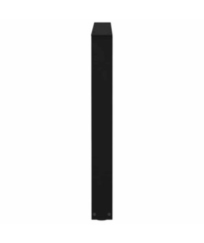 Picioare de masă în formă de V, 3 buc., negru, 90x (72-73,3) cm, oțel - WOODBB2732