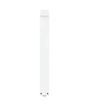 Picioare de masă în formă de V, 3 buc., alb, 90 x (72-73,3) cm, oțel - WOODBB2733