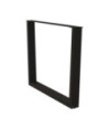 Picioare de masă în formă de V, 3 buc., negru, 100 x (72-73,3) cm, oțel - WOODBB2735