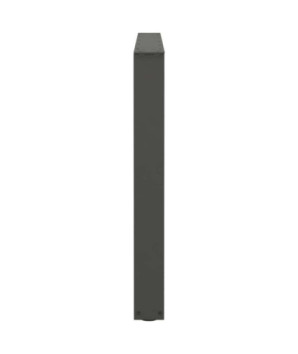 Picioare de masă în formă de V, 3 buc., antracit, 100x(72-73,3) cm, oțel - WOODBB2736